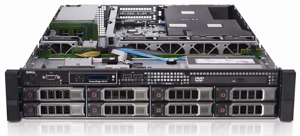 SERVER DELL POWEREDGE  R510 E5620 (2.40Ghz - 8M Cache - 4 Core / 8 Threads)